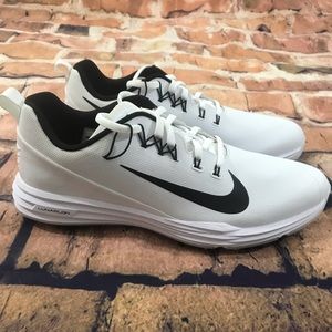 Nike Lunar Command 2 White/Black White Golf Shoe